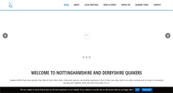 Desktop Screenshot of nottsandderbyquakers.org